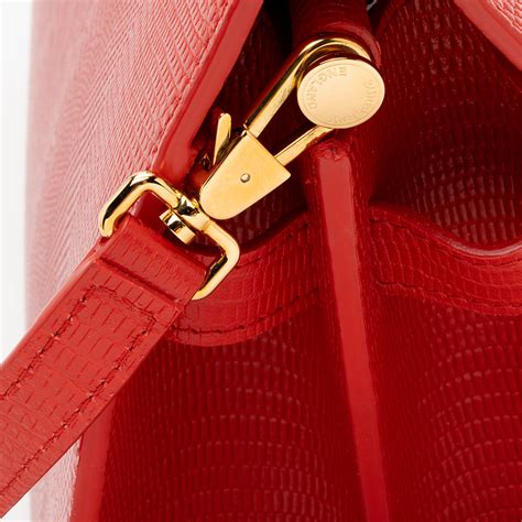 burberry title lizard embossed leather bag|BURBERRY Medium Title Lizard Embossed Leather Bag .